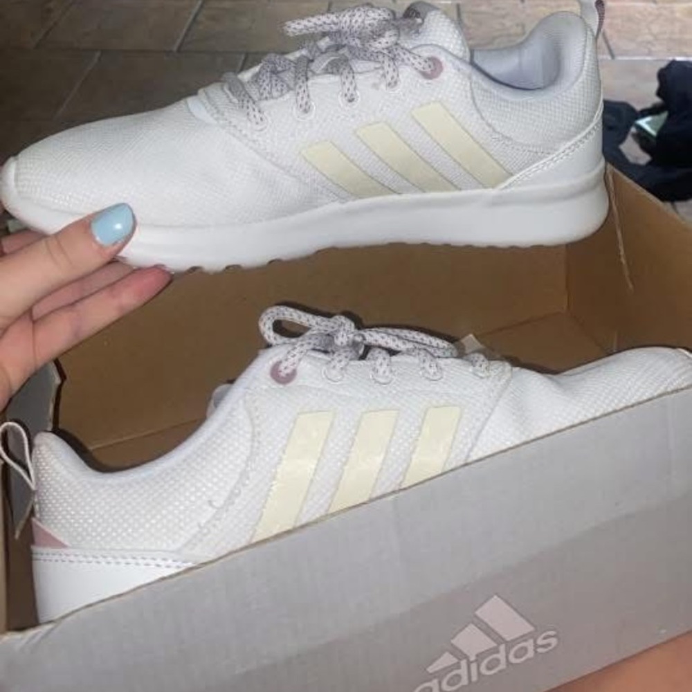 Adidas White Sneakers